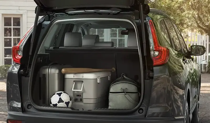 Honda CR-V Cargo Area With Seat Up