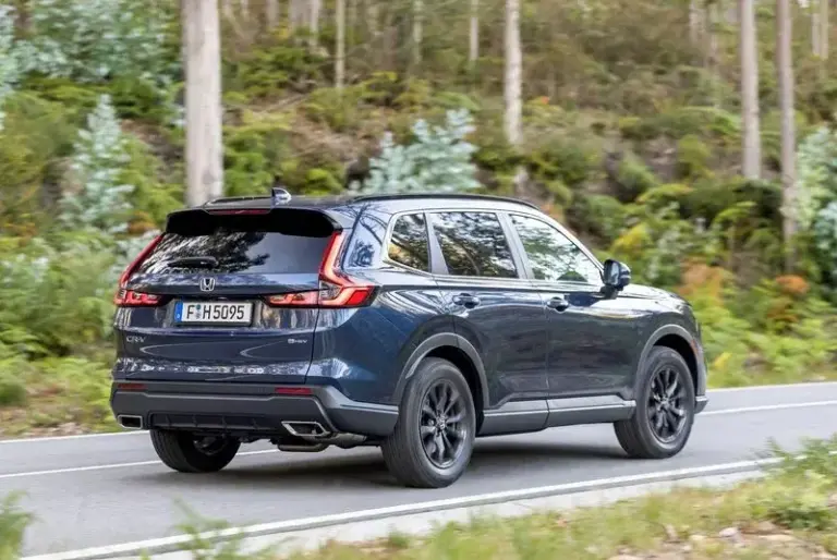 Canyon River Blue Metallic Honda CR-V Color Overview