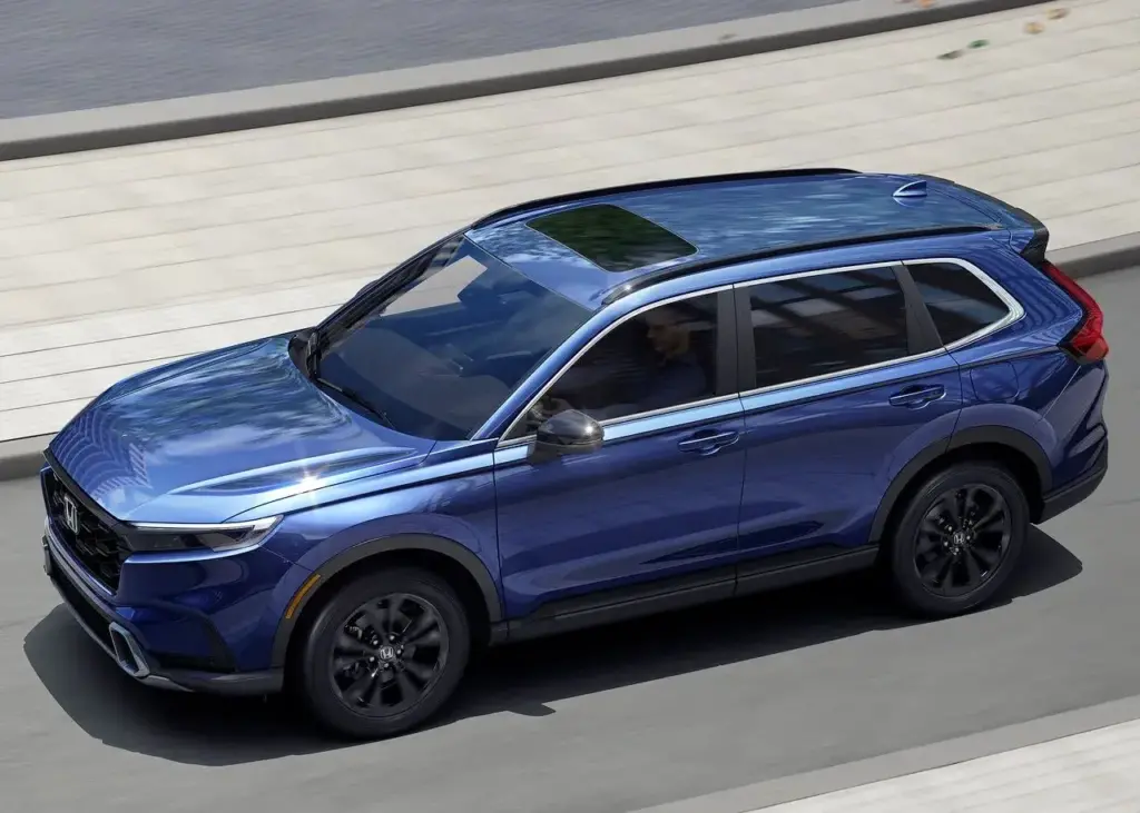 Honda CR-V Canyon River Blue Metallic Color