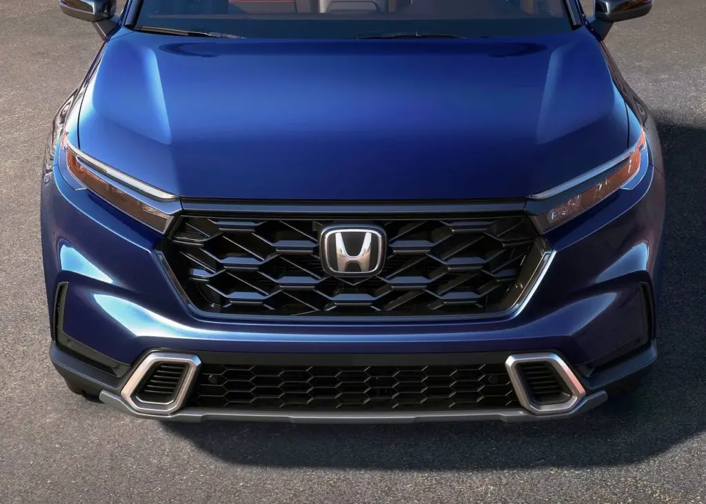 Honda CR-V Canyon River Blue Metallic Front Grill