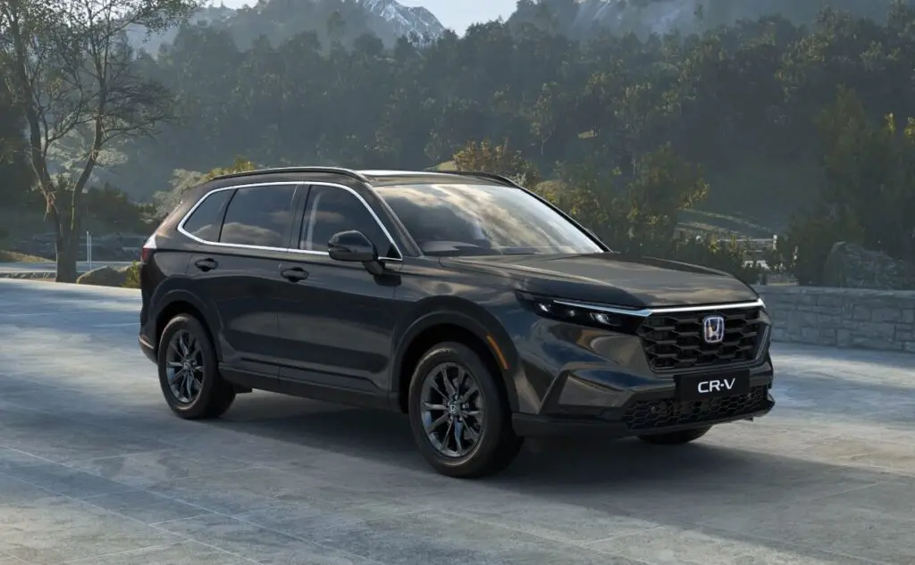 Honda CR-V on Crystal Black Pearl Paint Color