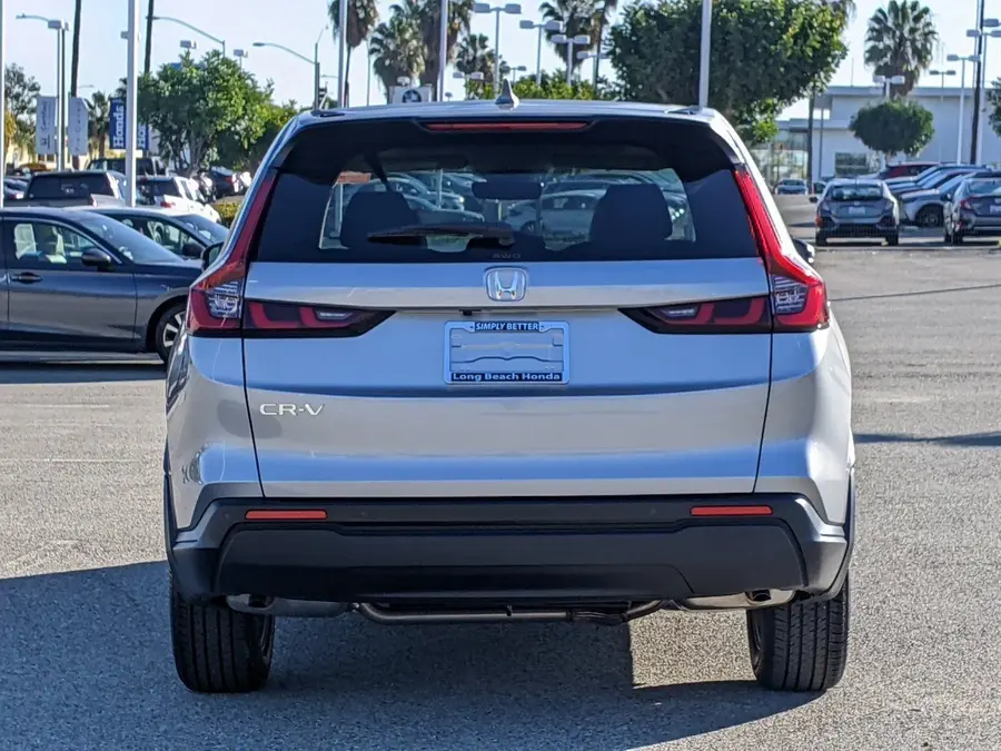 The Solar Silver Metallic CR-V EX tail Light