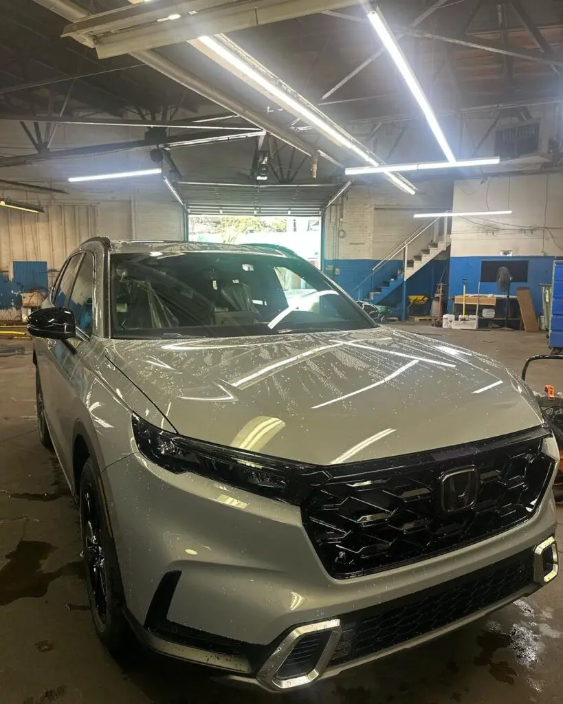 Urban Gray Pearl CR-V Sport Touring Hybrid at The Shop