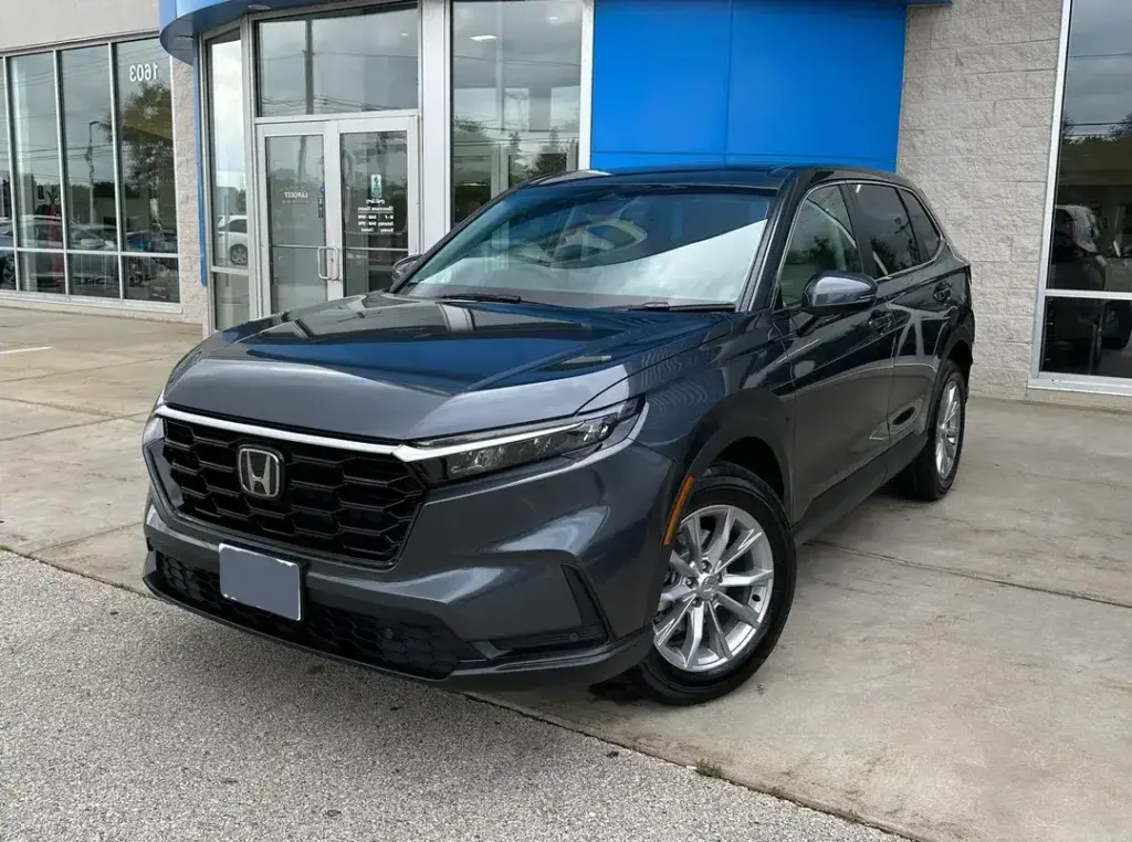 Honda CR-V EX-L in Meteorite Gray Metallic