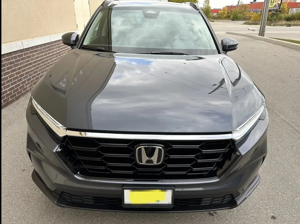 Honda CR-V With Meteorite Gray Metallic