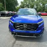 Honda CR-V Sport-L Hybrid Shown in Still Night Pearl With Black Piano Grille