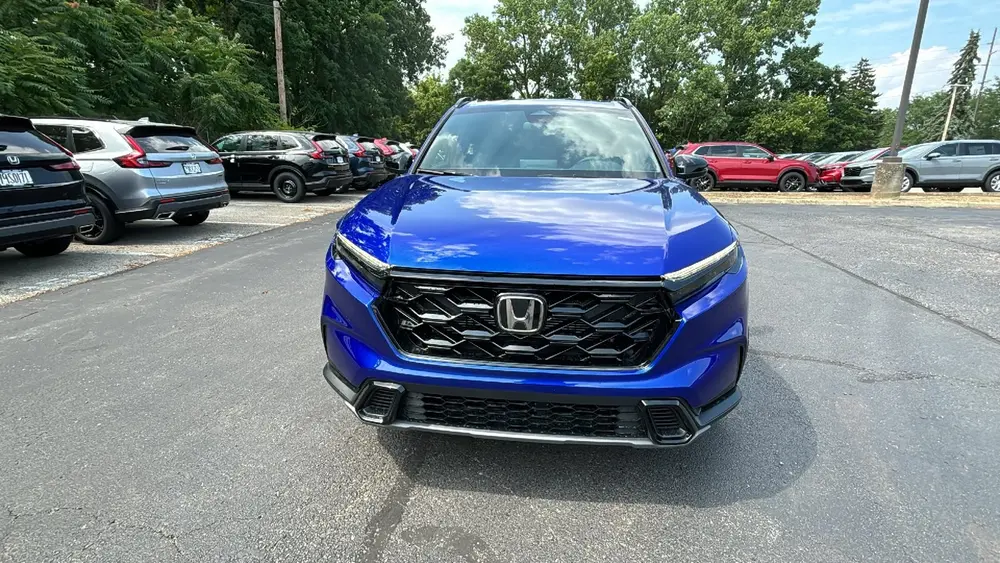 Honda CR-V Sport-L Hybrid Shown in Still Night Pearl With Black Piano Grille