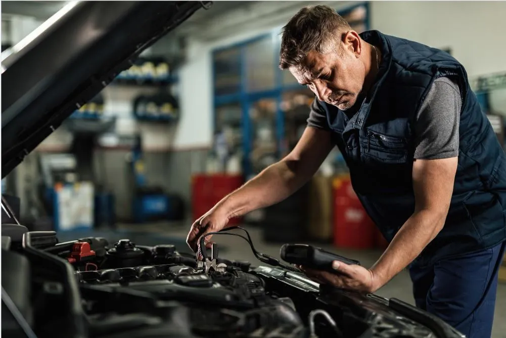 Car Battery Inspection