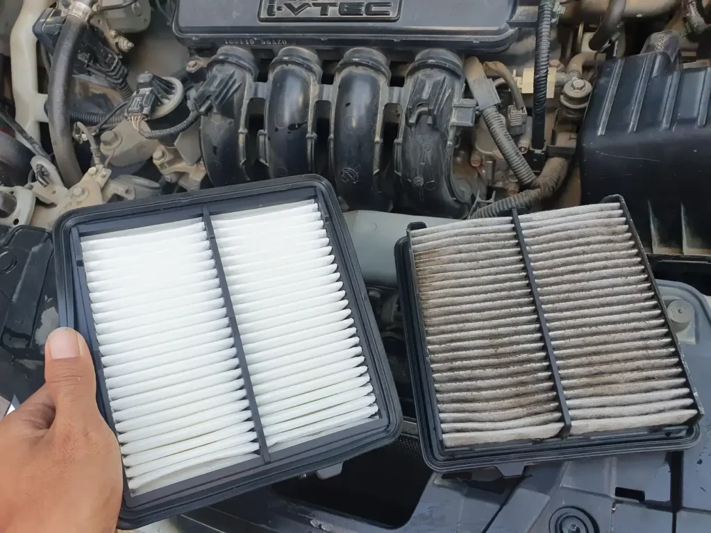 Engine Air Filter Replacing Schedule