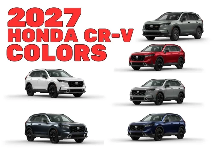 2027 CRV Color Option