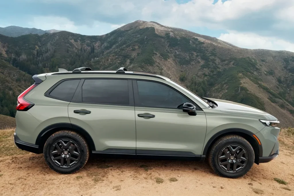 Honda CR-V Ash Green Metallic Color Exterior