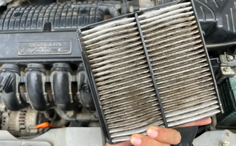 Dirty Engine Air Filter Look Like