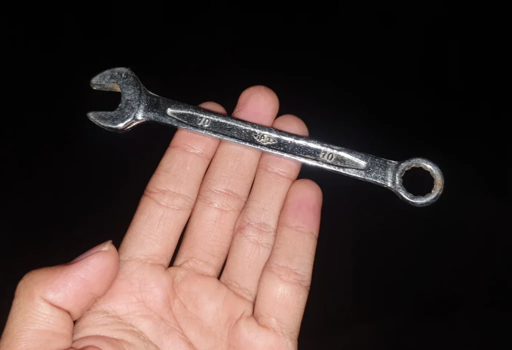 tiny 10 mm basic wrench