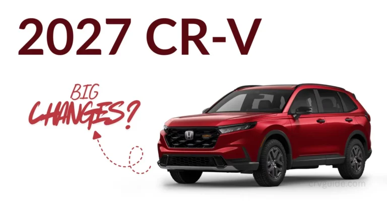 2027 Honda CR-V Redesign
