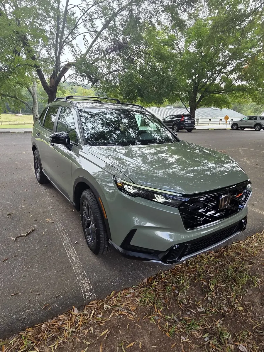Brand New Ash Green Metallic Color on CR-V