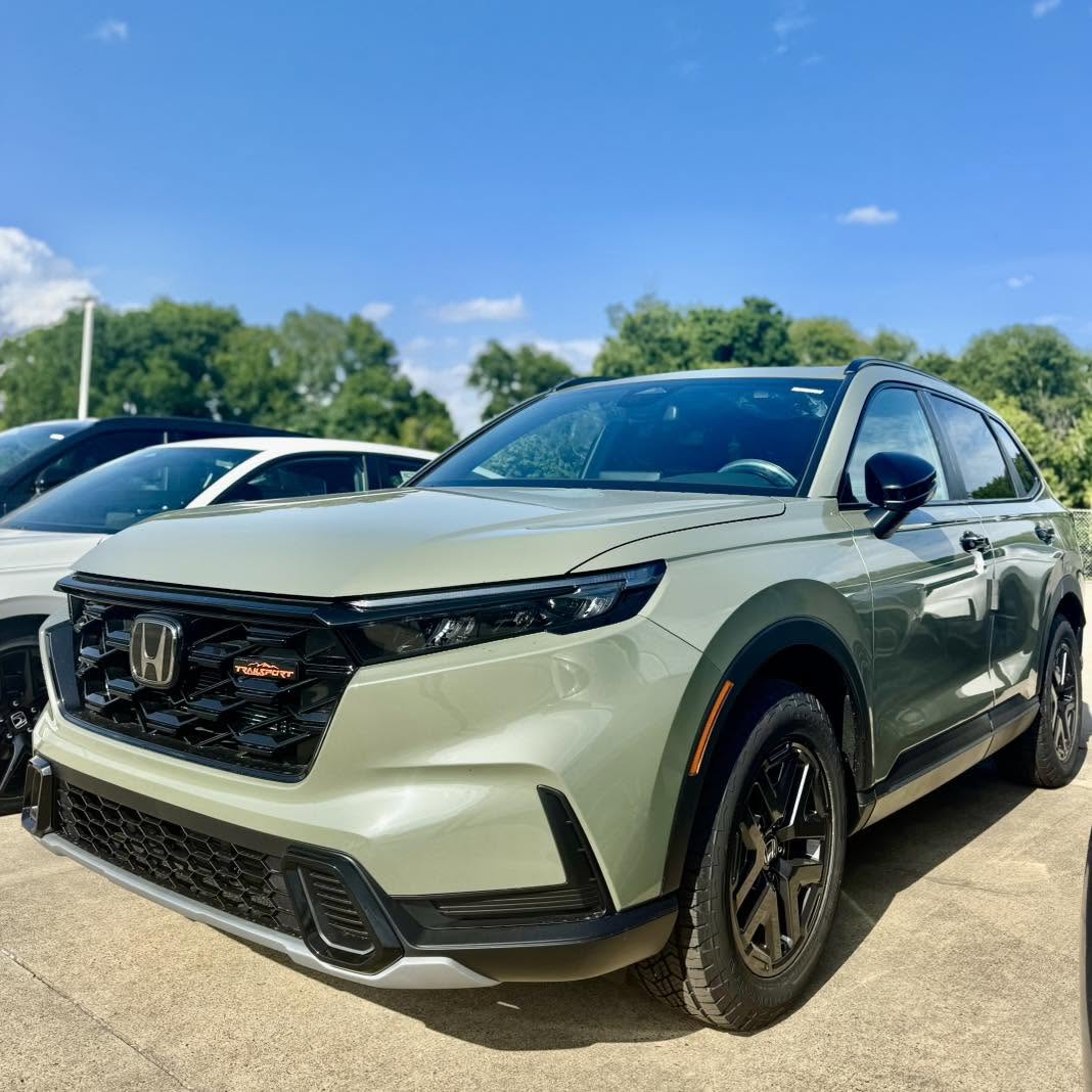 New CR-V Ash Green Metallic Color